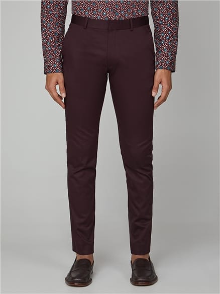 Burgundy Cotton Camden Jacket