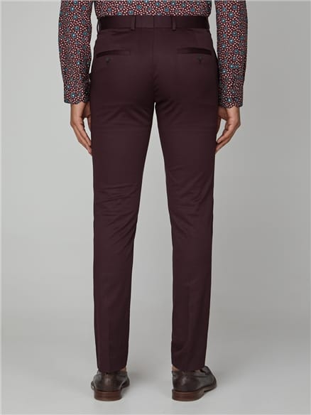 Burgundy Cotton Camden Jacket