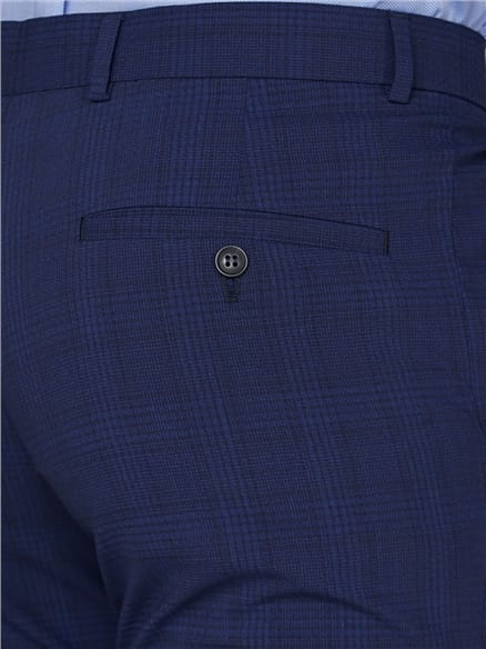 Sapphire Check Stretch Camden Jacket
