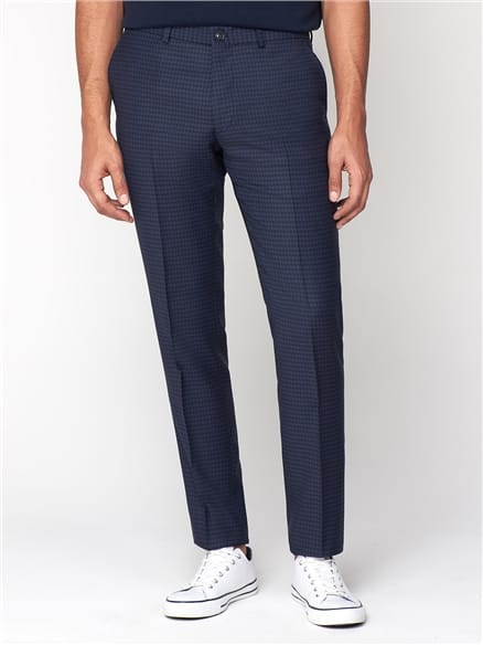 British Deep Blue Gingham Jacket