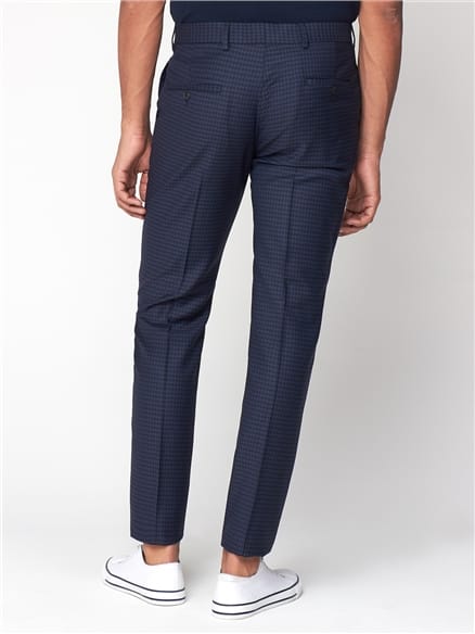 British Deep Blue Gingham Jacket