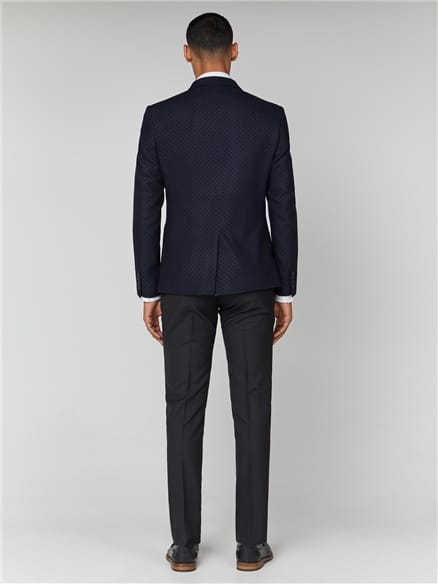 Navy Polka Dot Camden Jacket