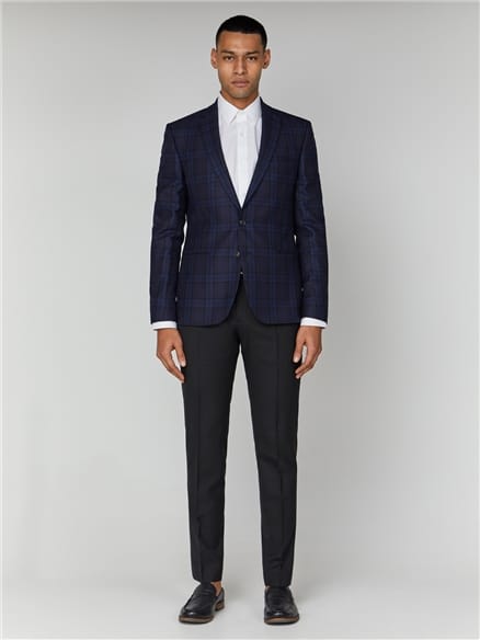 British Navy Tartan Camden Jacket