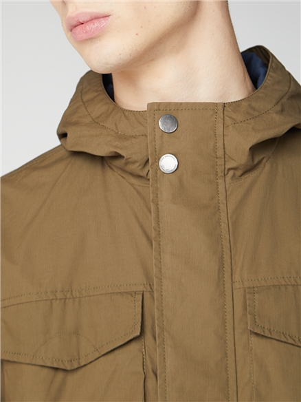 Khaki Green Lightweight Field Jacket | Ben Sherman | Est 1963
