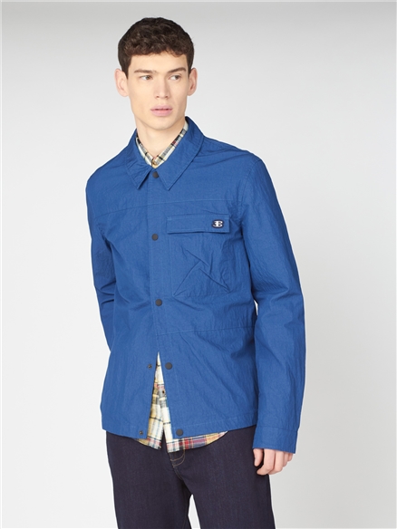 Light blue shop utility jacket