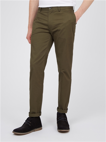 green skinny chinos mens