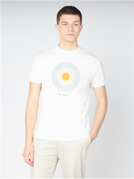 Signature Target Tee - Ivory | Ben Sherman