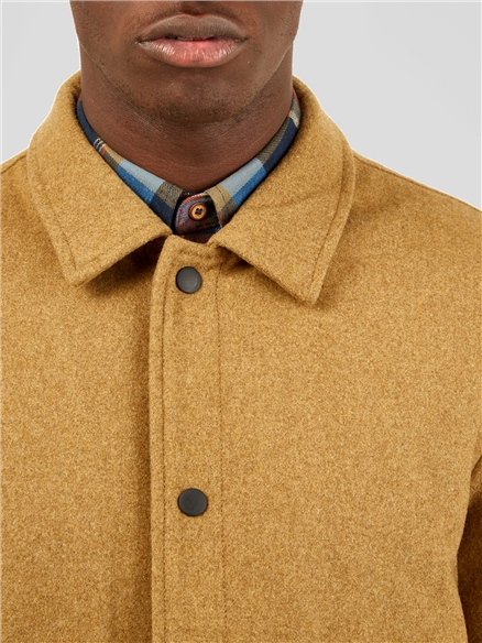 Men's wool cheap coach jacket