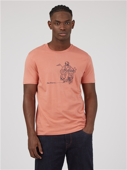 Rust pink 2024 t shirt