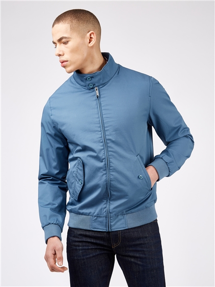 Harrington jacket sale with funnel neck