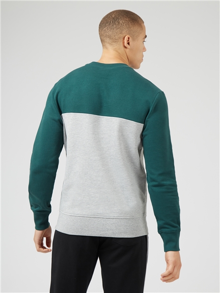 Sports Logo Sweat Ocean Green