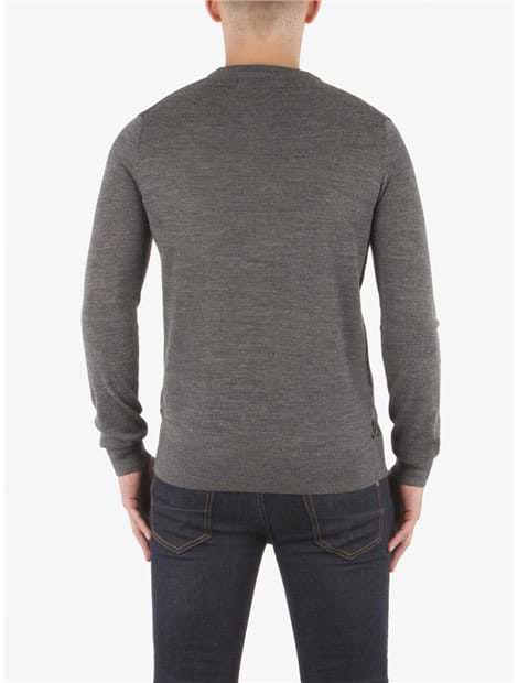 Herringbone Crew Neck