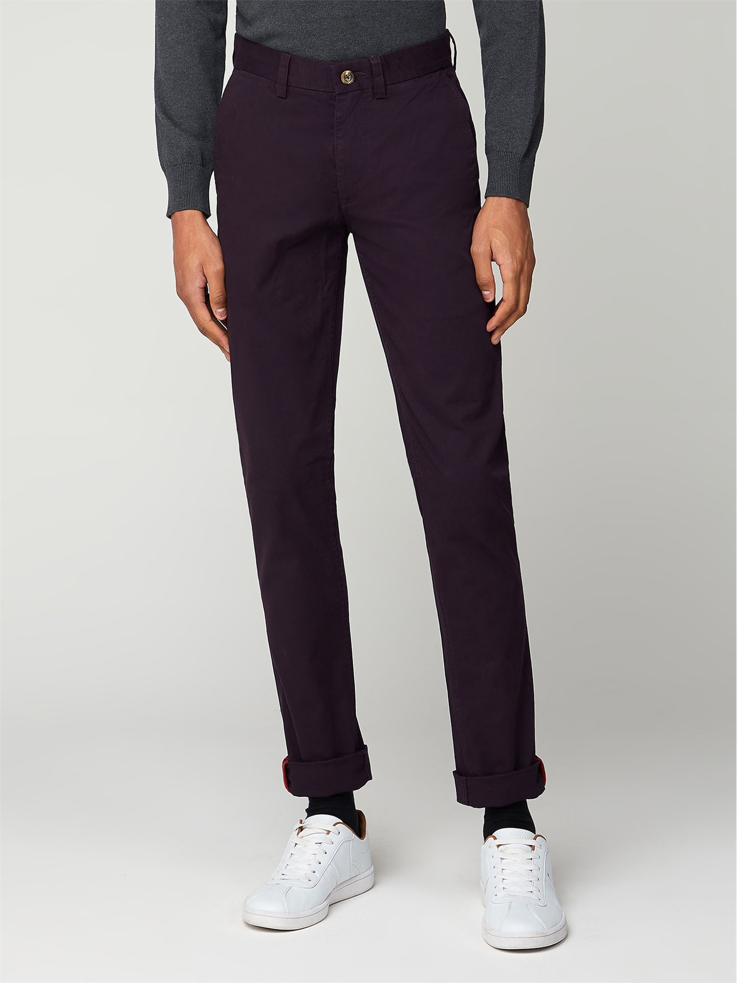 Slim fit clearance chino trousers