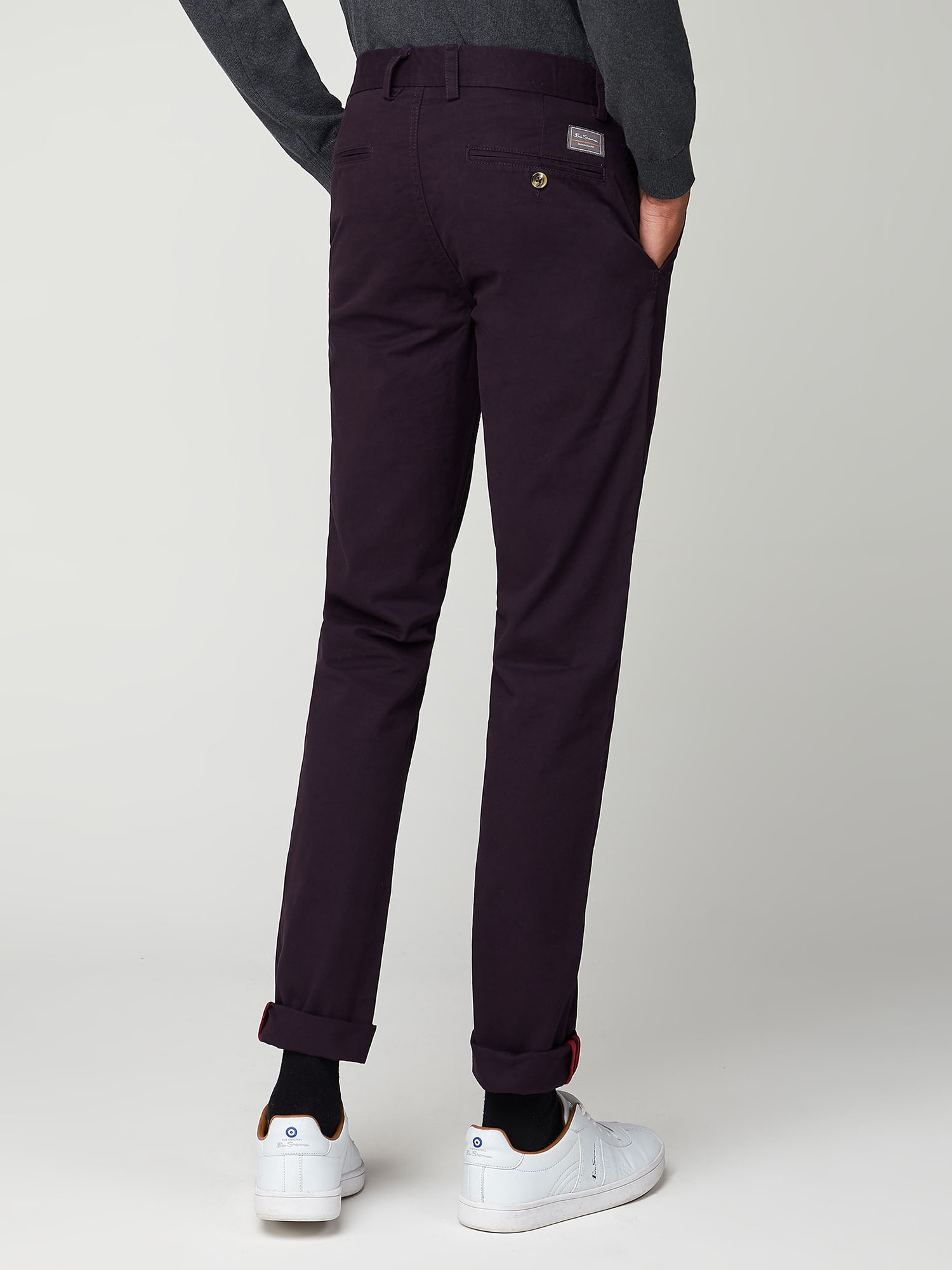 Dark best sale purple chinos