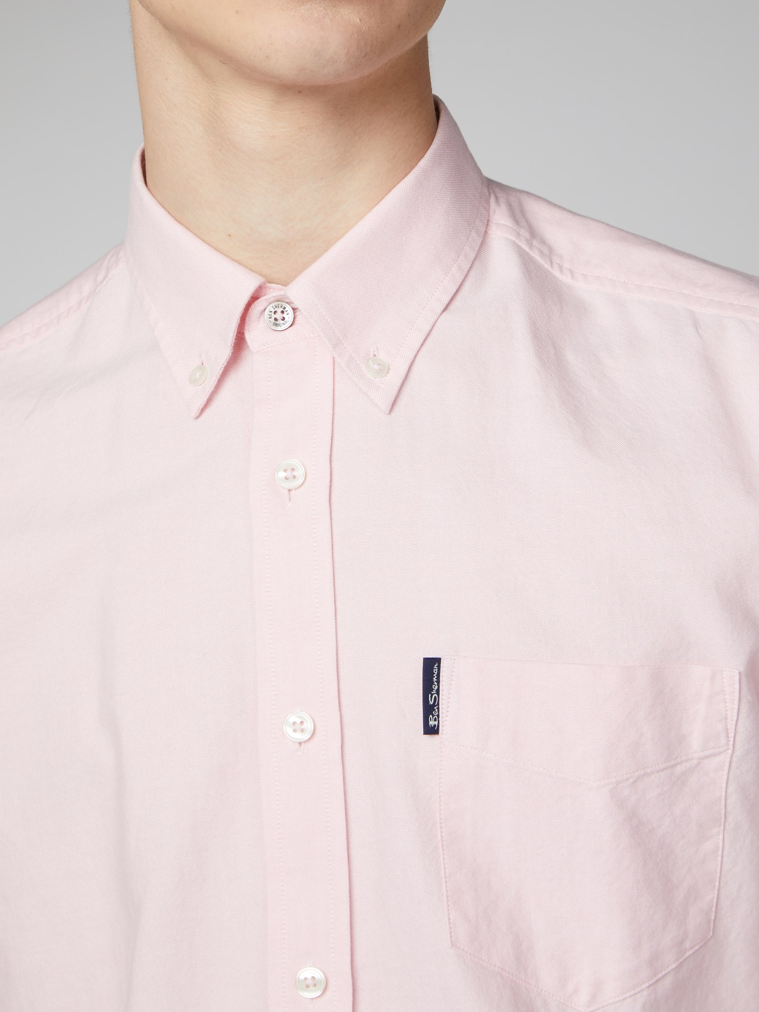 Pink ben hot sale sherman shirt