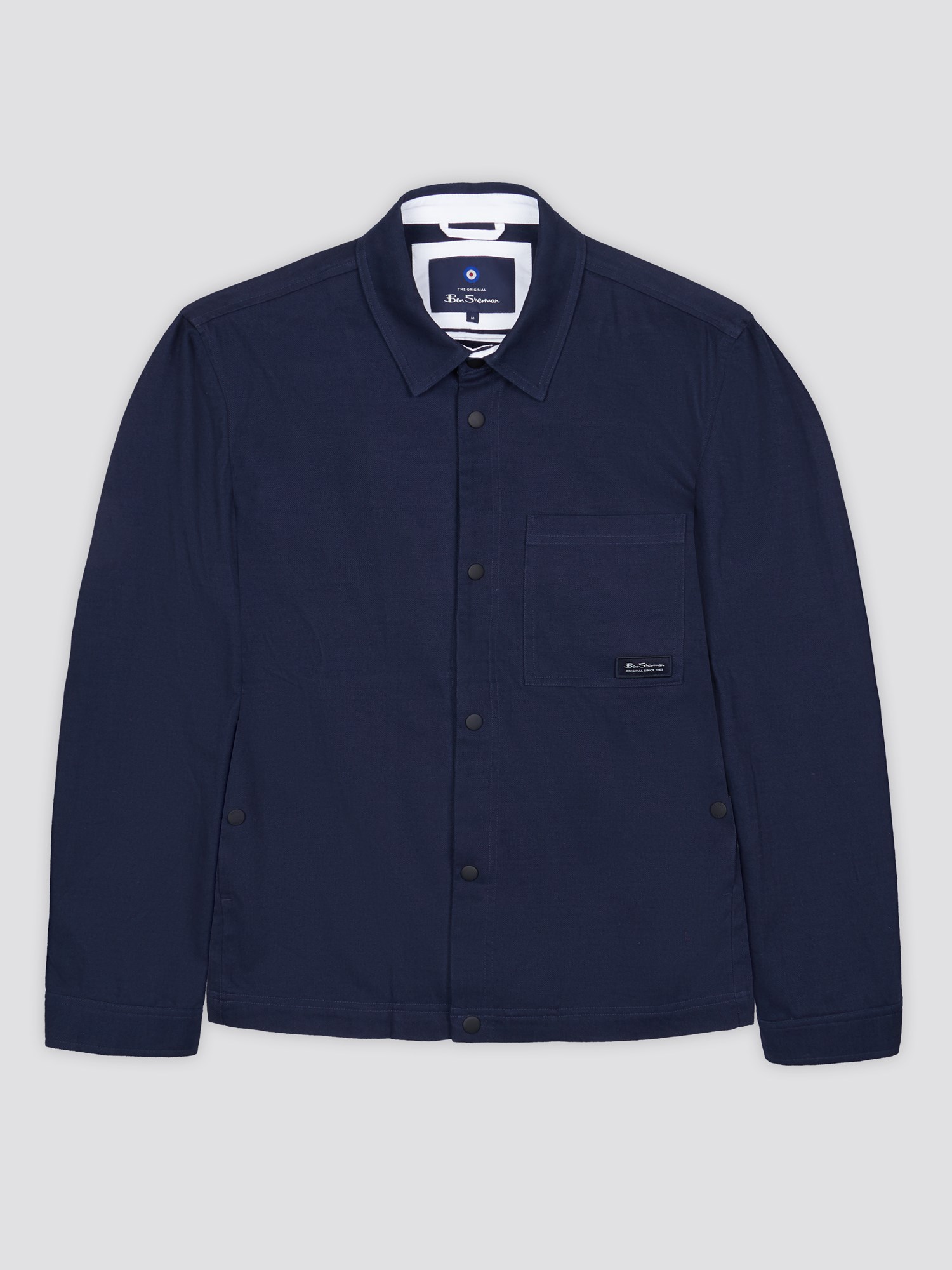 Men's Navy Blue Trucker Jacket | Ben Sherman | Est 1963