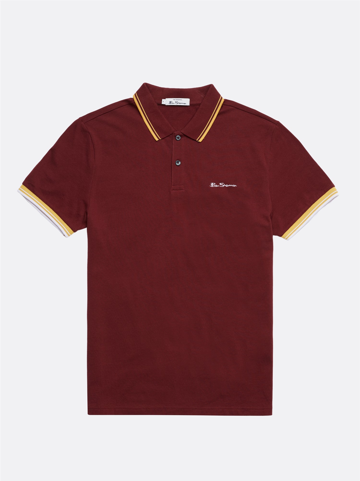 polo t shirt maroon