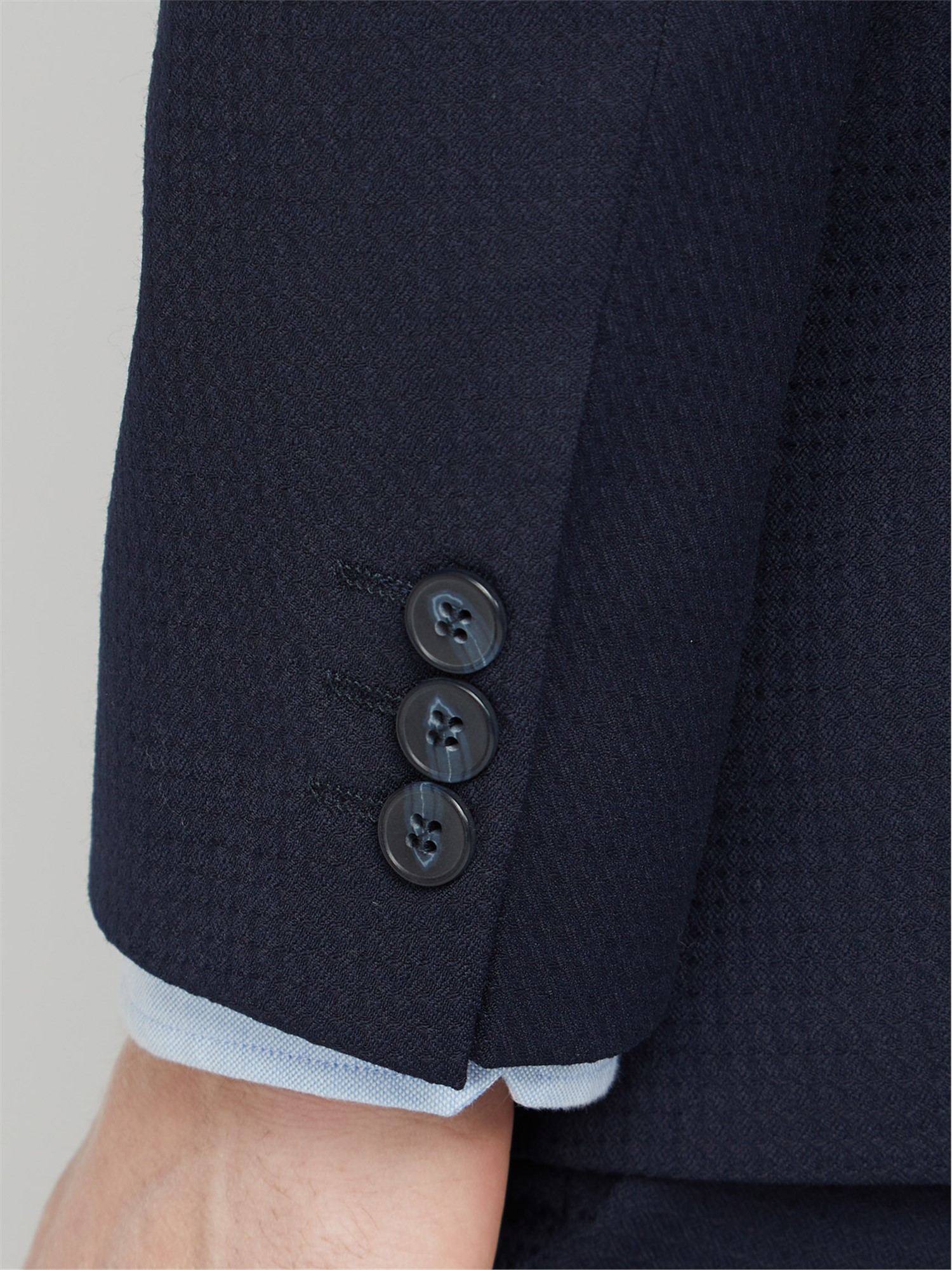 Men's Navy Tailored Suit Jacket | Ben Sherman