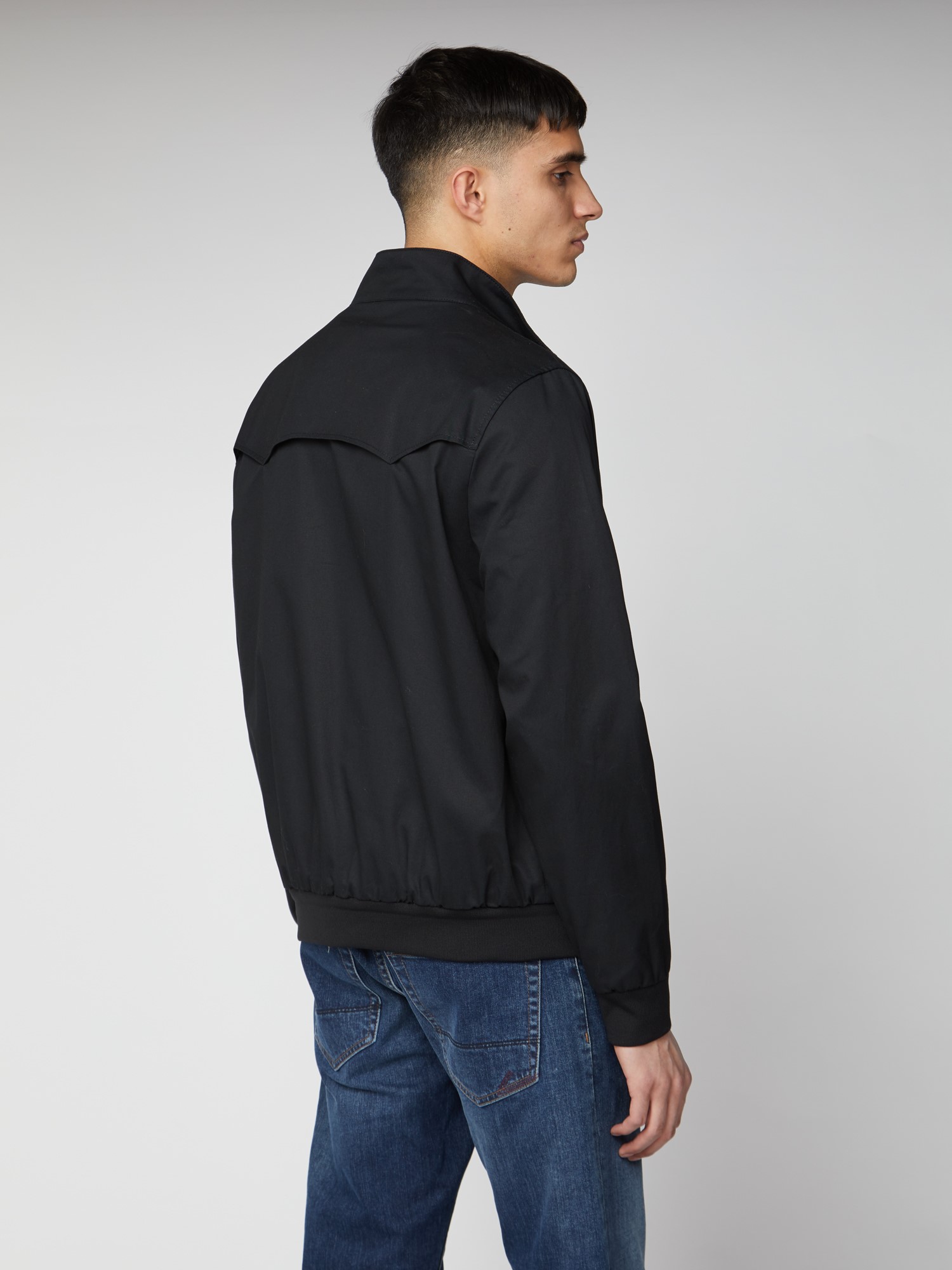 Harrington Jacket Black Ben Sherman