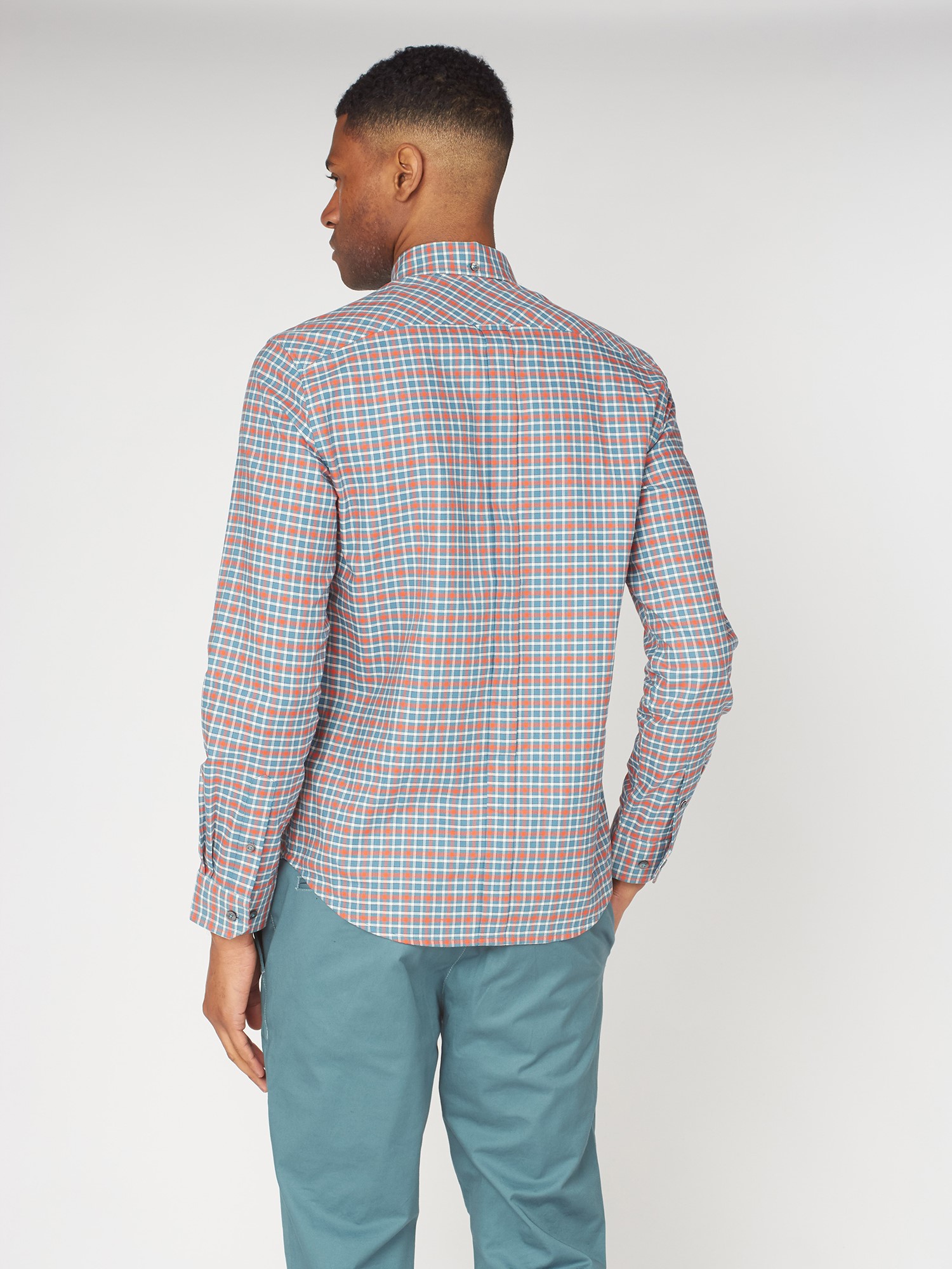 Gingham Check Double Shirt