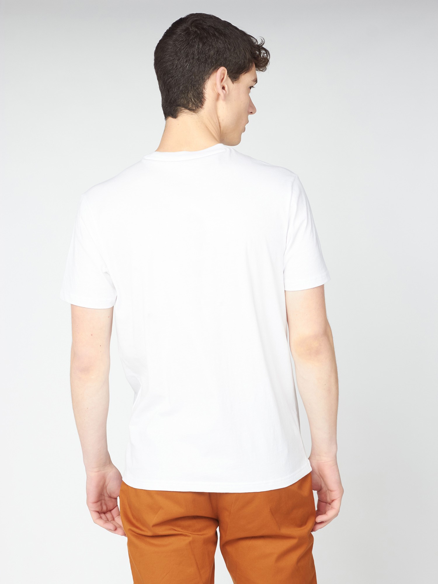 Men's Painted Target Tee - White | Ben Sherman