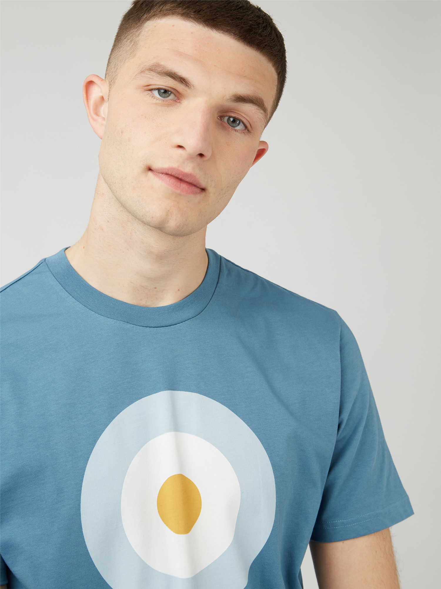 Signature Target T-Shirt - Blue Shadow