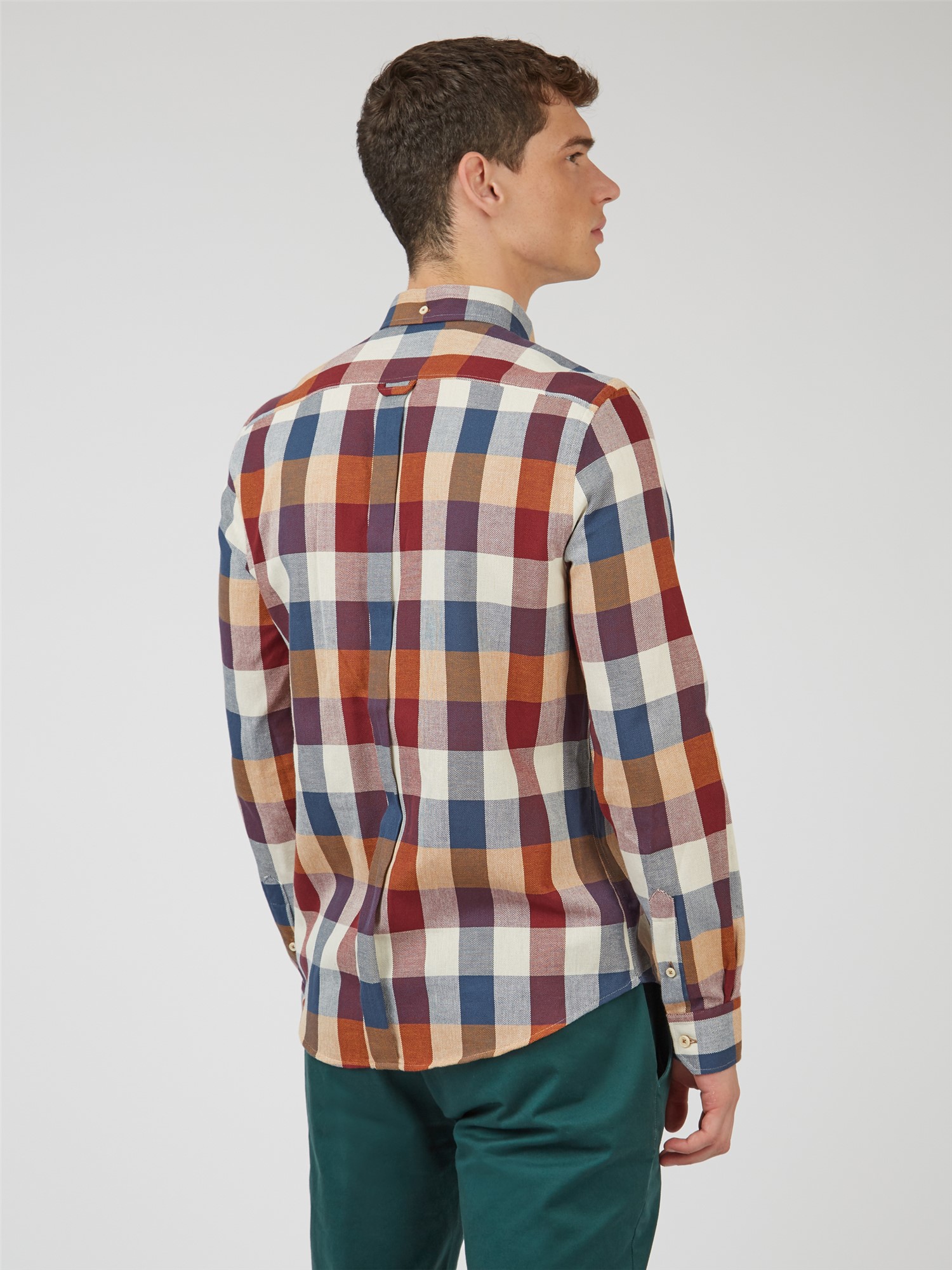 Oxford Blocked Check Shirt