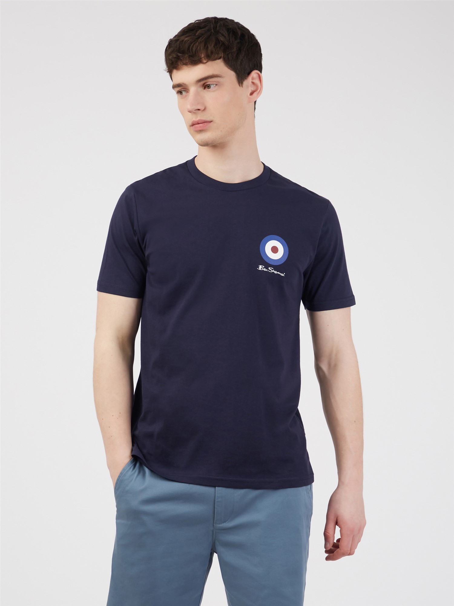 Crew Neck Target T Shirt