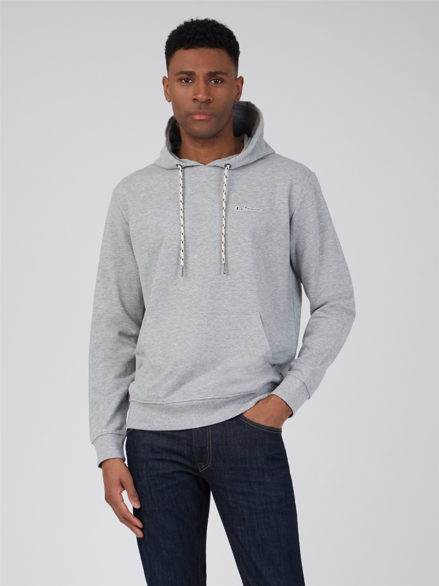 Grey Hooded Sweatshirt