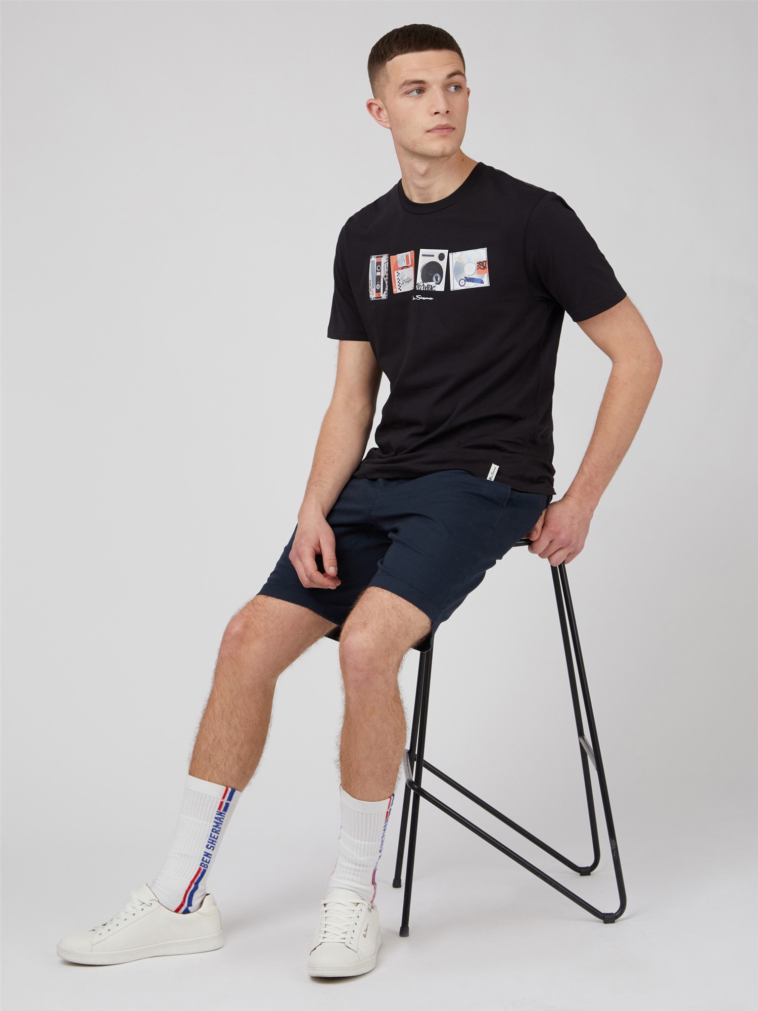 Cotton Linen Short - Midnight