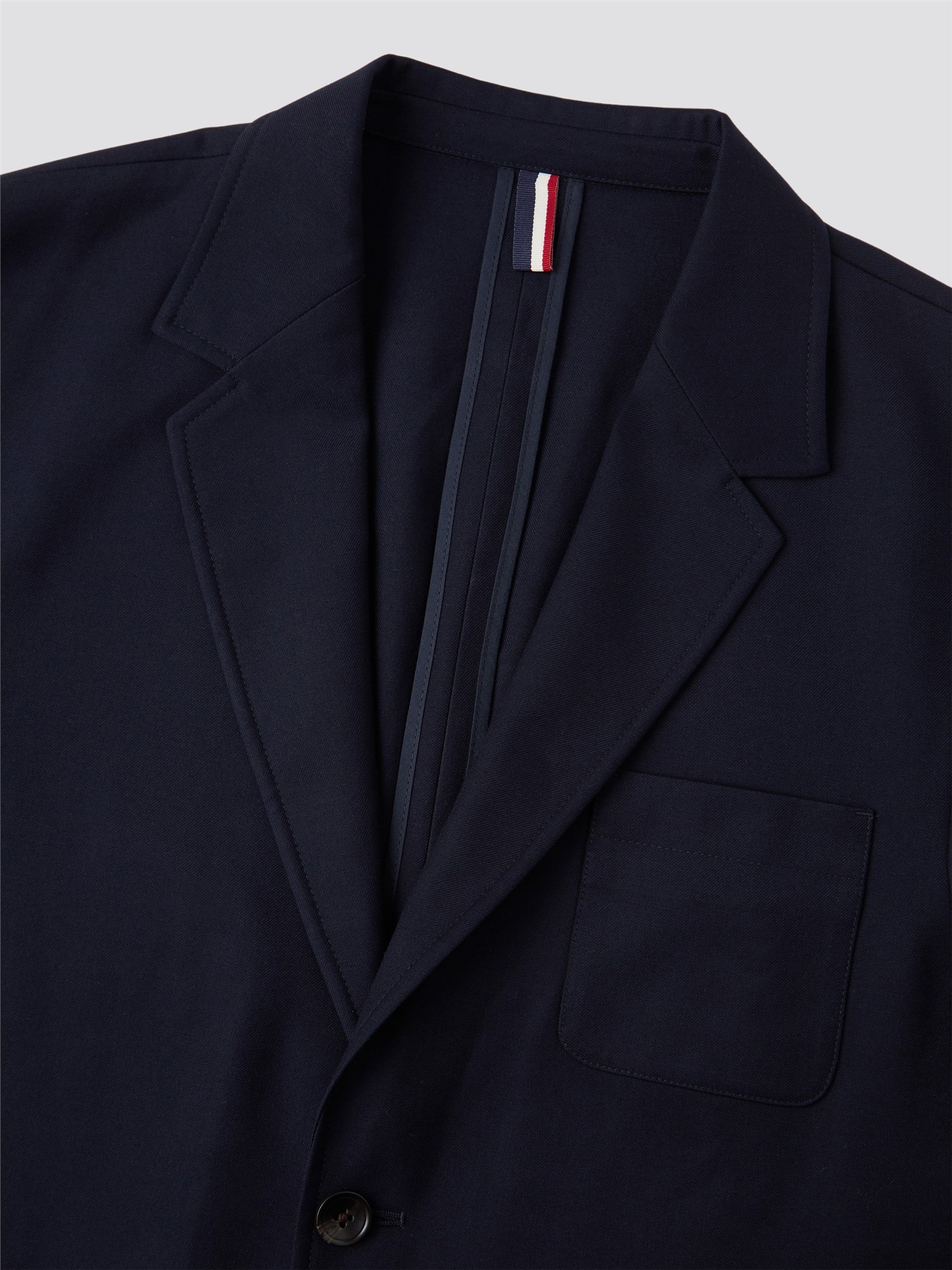 Navy Lightweight Twill Blazer