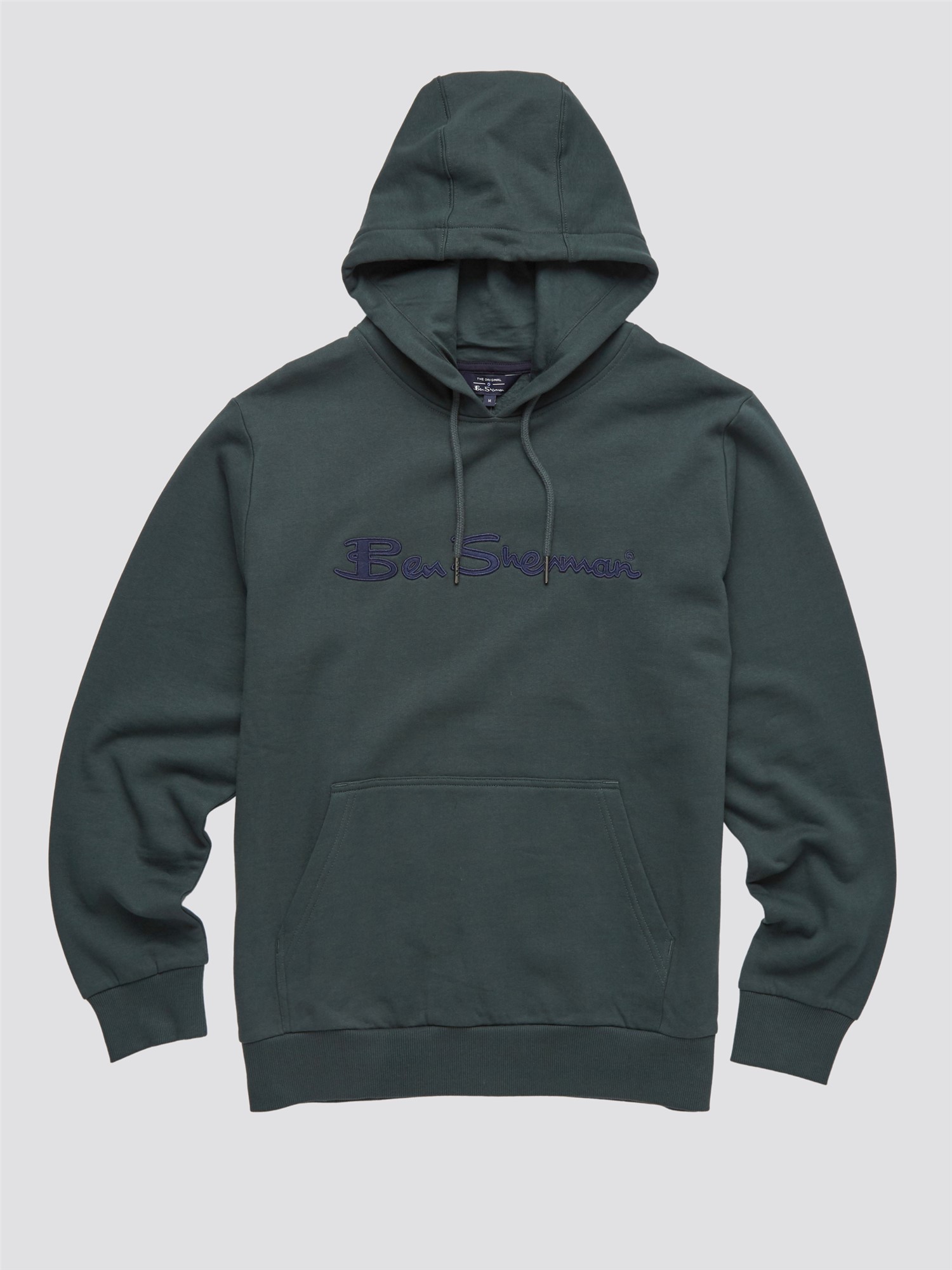 Applique Logo Hoodie - Dark Green