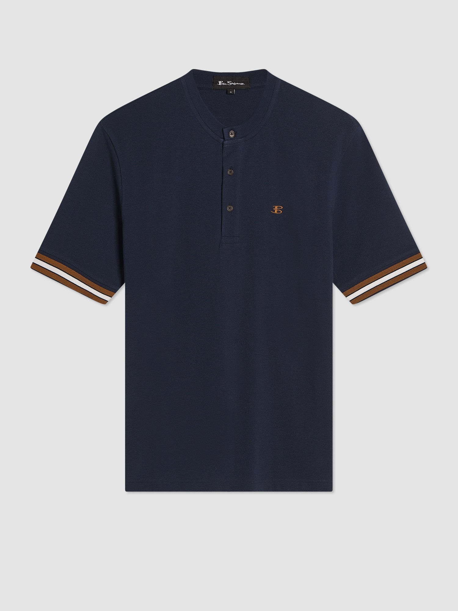 Henley Polo - Dark Navy