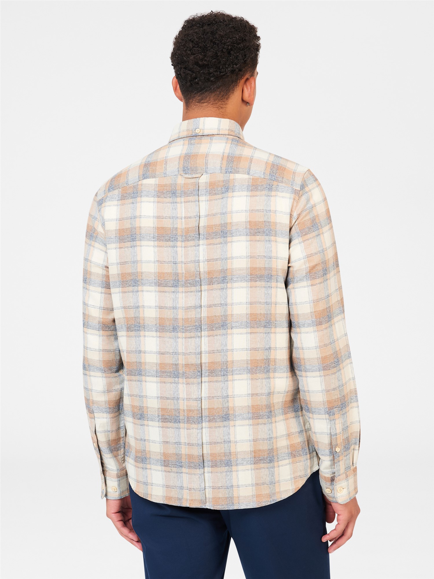 Twisted Yarn Check Shirt