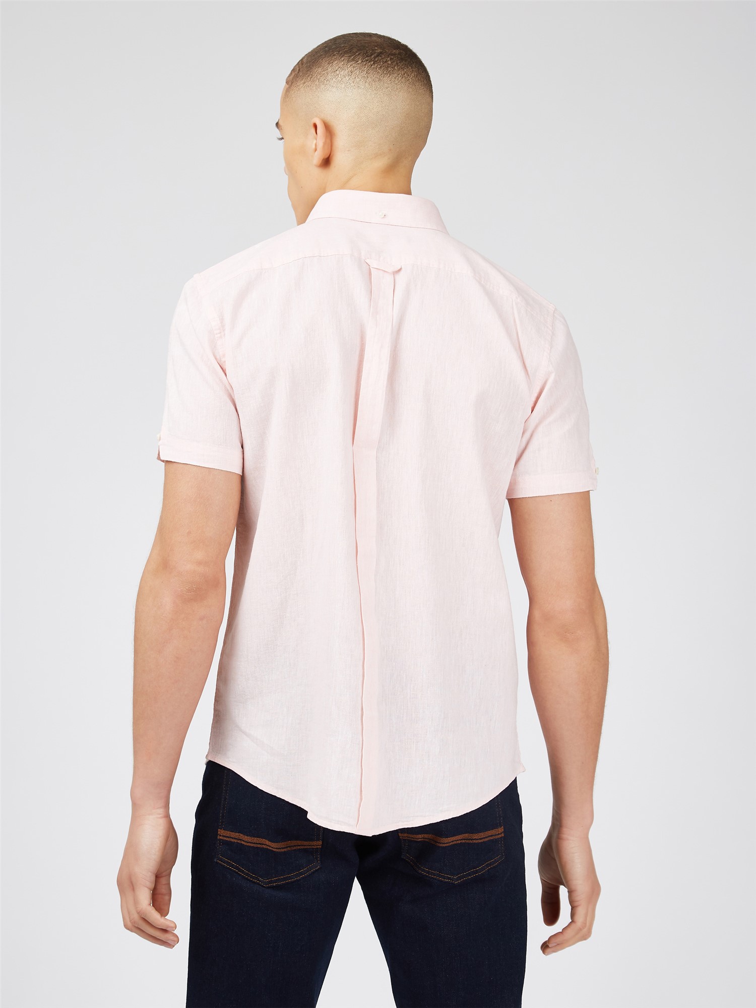 Linen Shirt - Pink