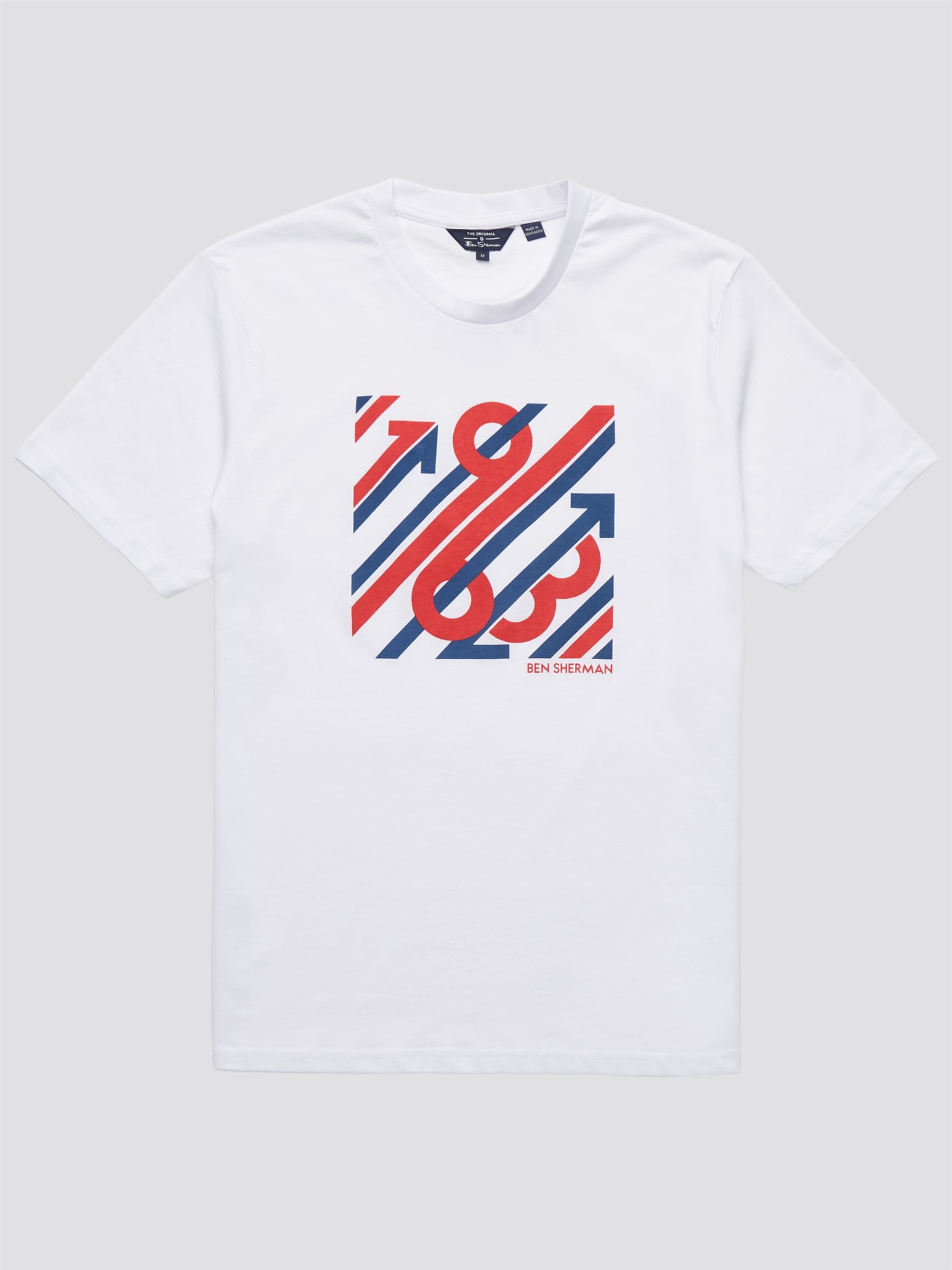 Retro Sports Print T-Shirt