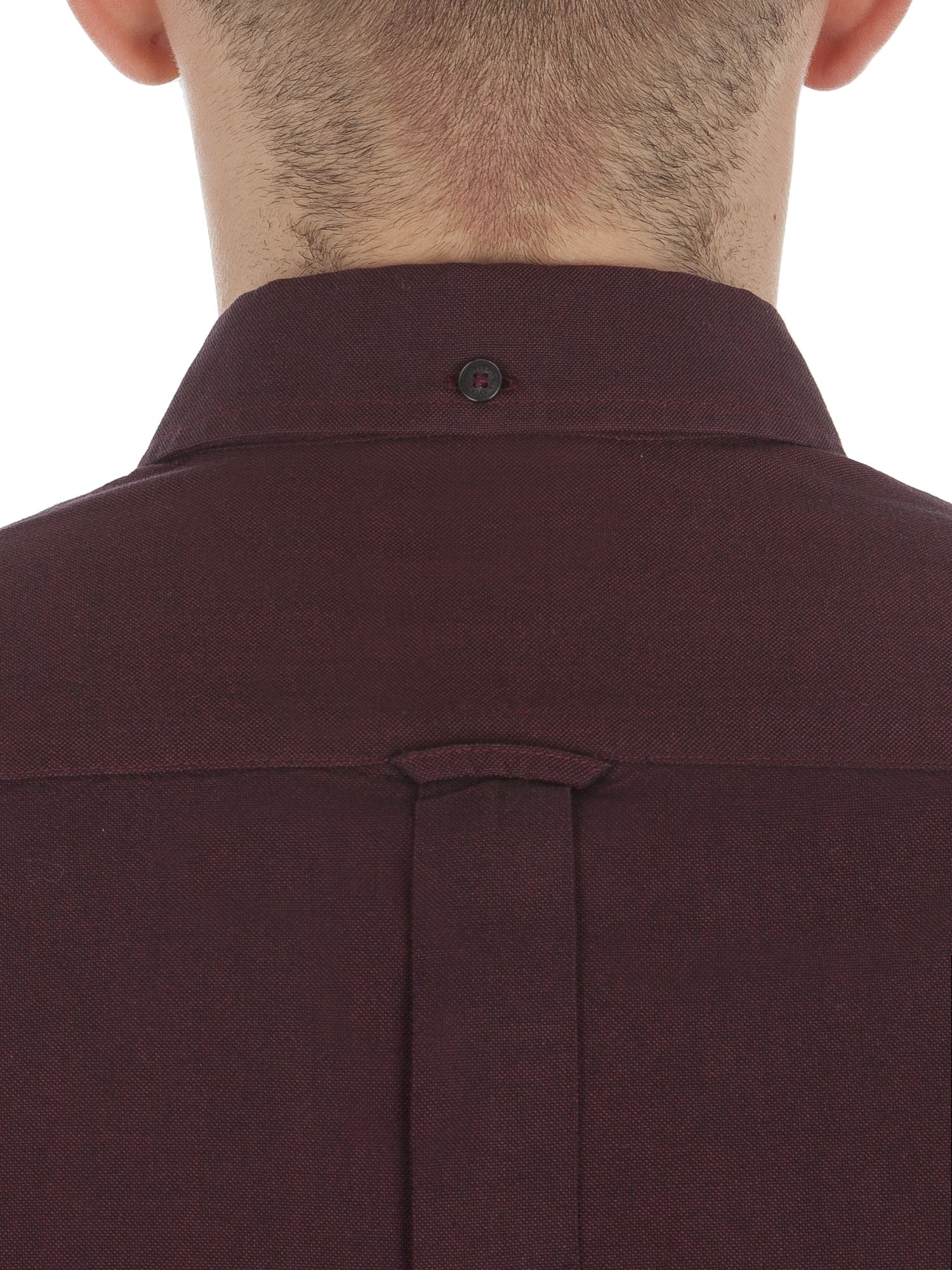 black short sleeve oxford