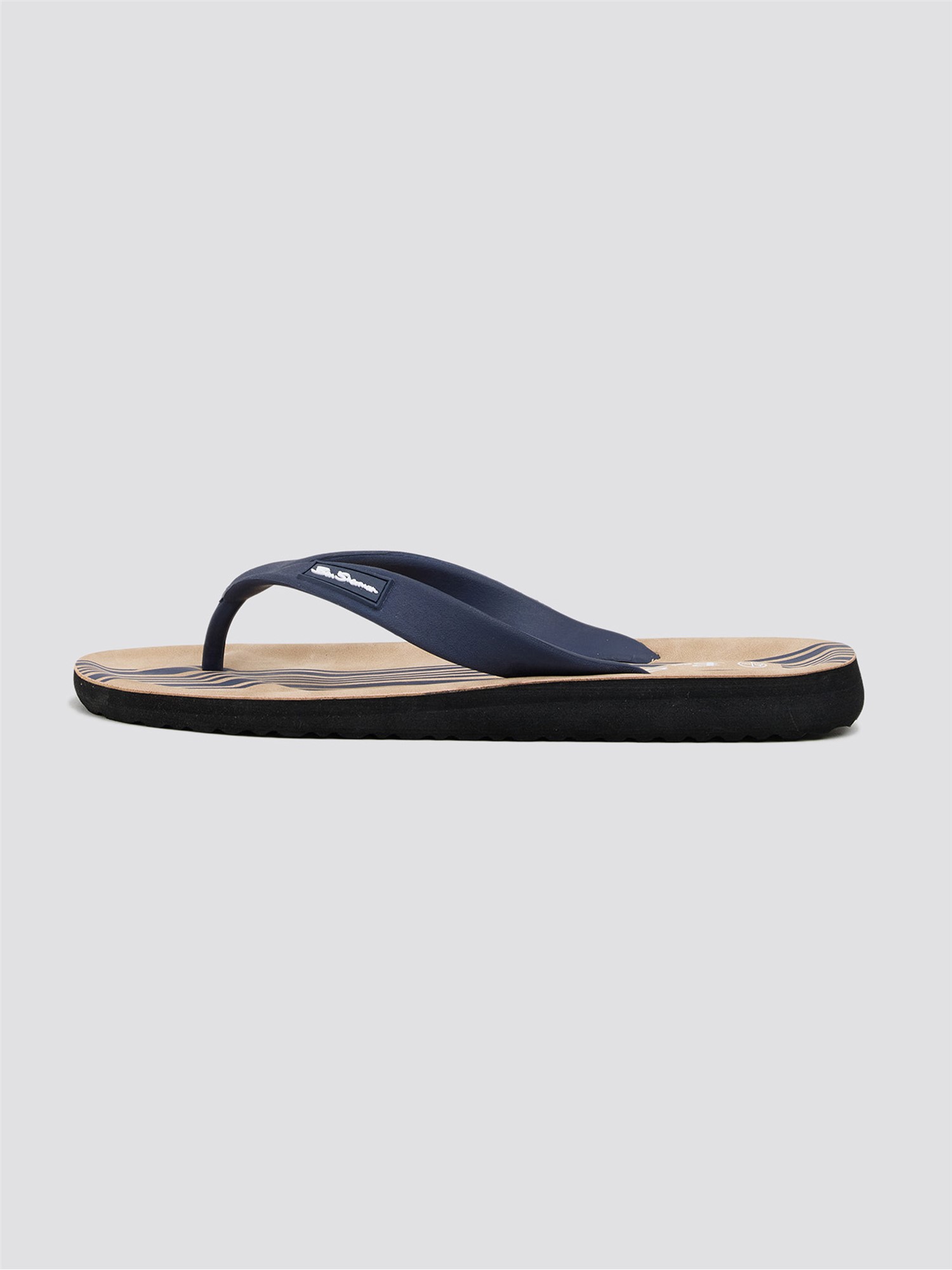 Salcombe Navy Stripe Flip Flop | Ben Sherman