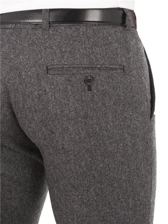 Smoked Pearl British Tweed Camden Trouser