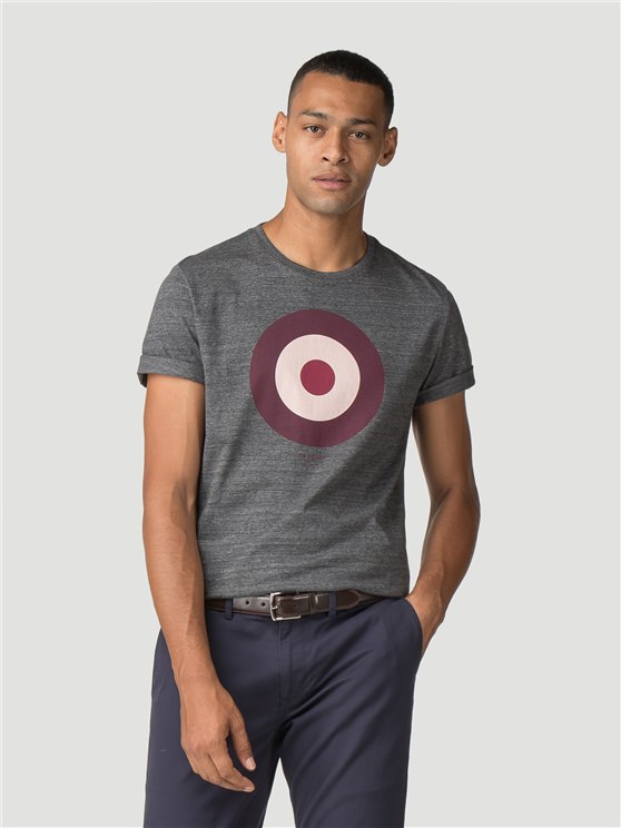 Dark Grey Target T-Shirt