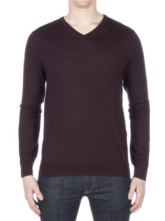 Merino V Neck Jumper