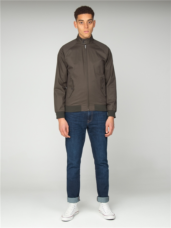 ben sherman khaki harrington