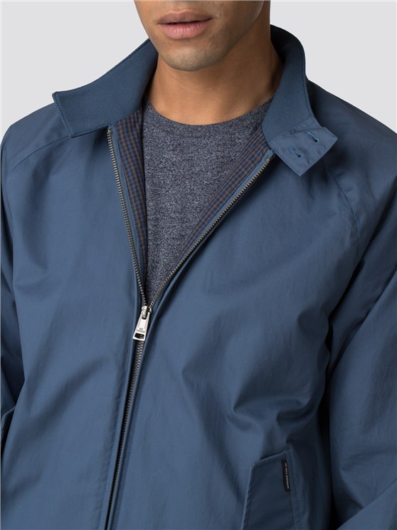 Sea Blue Harrington Jacket
