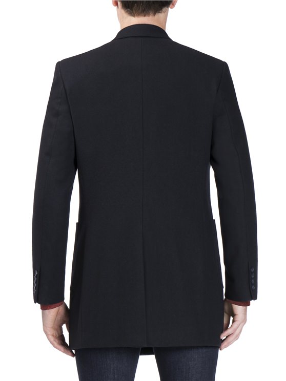Covert Coat Navy