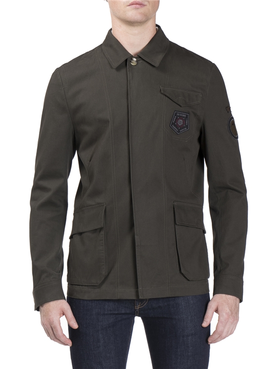 Military Twill Jacket Peat | Ben Sherman