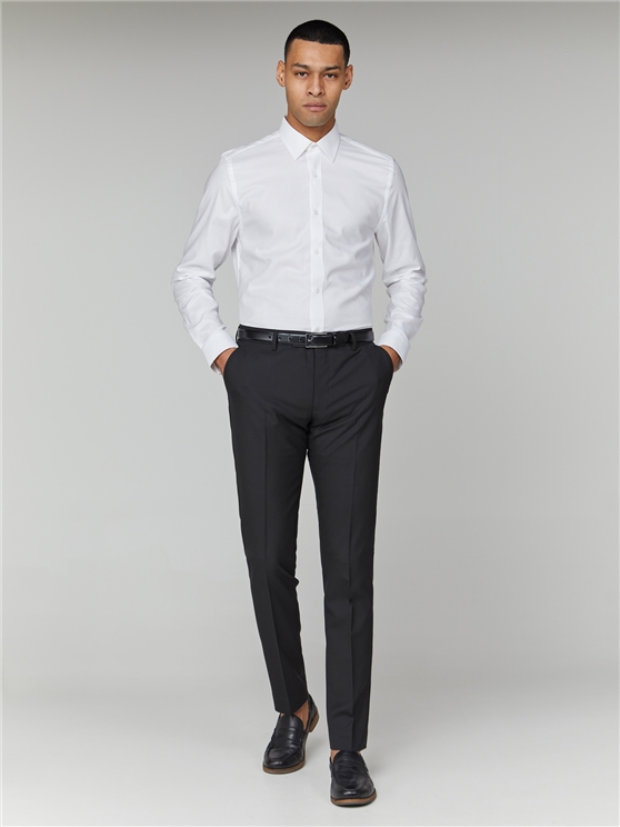 Long Sleeve Plain Oxford Formal Shirt | Ben Sherman