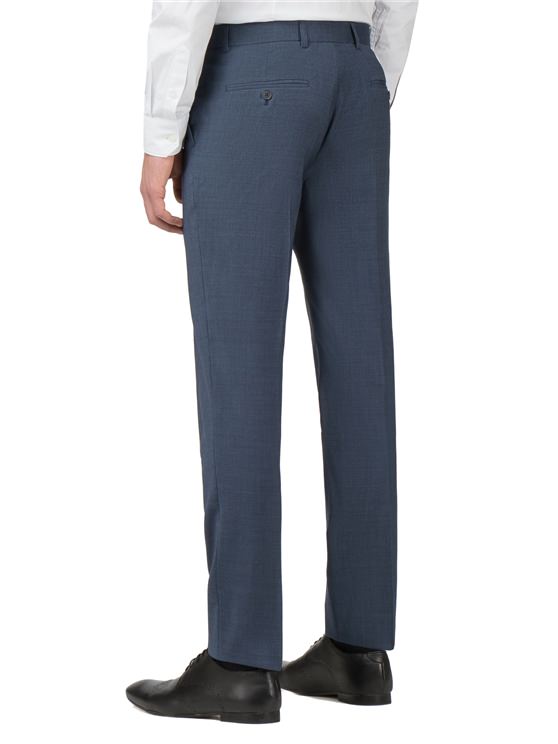 Blue Textured Tonic Camden Fit Jacket