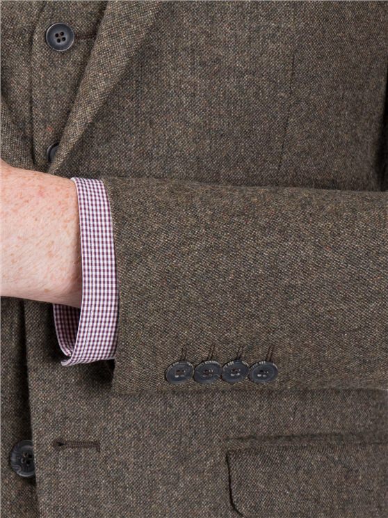 Donegal Jacket in Forest Green