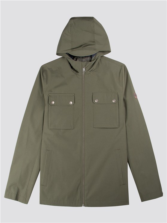 Green Hooded Anorak