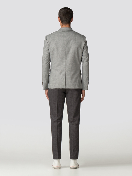 Black And White Check Blazer